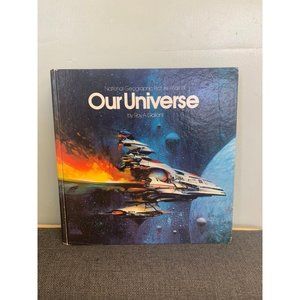 NASA UNIVERSE 1st edition Nat'l Geographic 1980 Space book Hardcover
